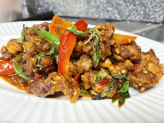 Crispy spicy chicken