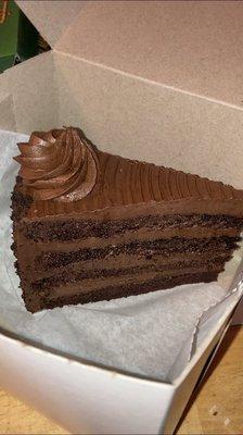 Chocolate mousse cake