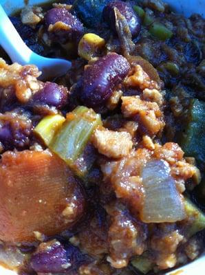 vegan chili (daily!)