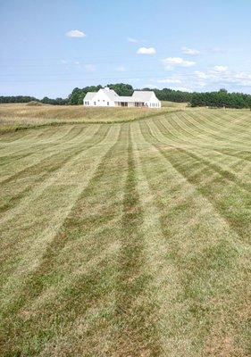 Mowing services