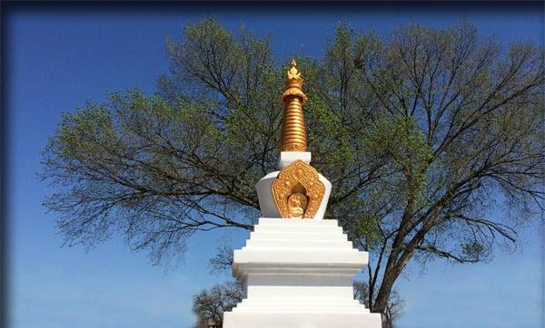 The Meditation Center is on two acres of land.