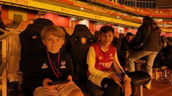 Fuse Soccer & Arsenal Football Development attendees inside Arsenal Stadium