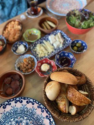 Turkish breakfast for two