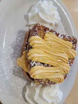 Pumpkin french toast