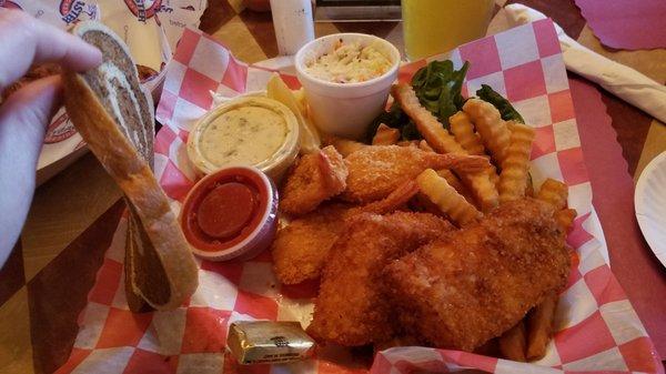 Delicious fish fry