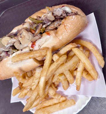 Combo cheesesteak