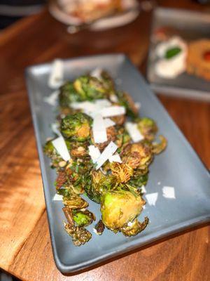 Crispy Baby Brussels Sprouts