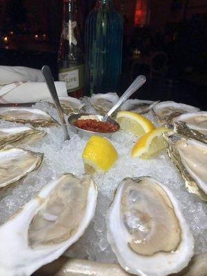 $1 Oyster Thursdays.