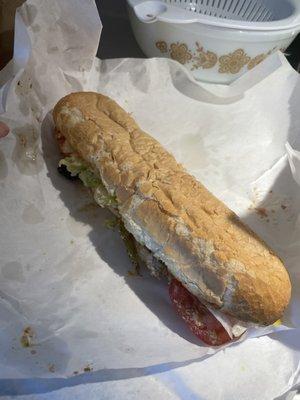 veggie hoagie