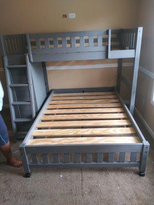 Just finish with a client bunk bed any kind