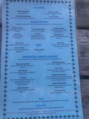 Menus