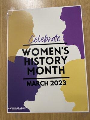 Celebrate Women's History Month March 2023!!!