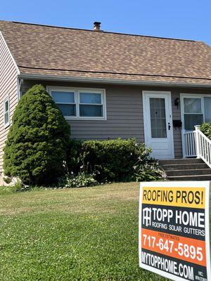 Roof Installation in Middletown, PA