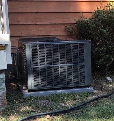 New Goodman Heat Pump unit.