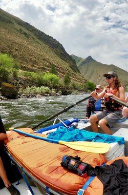 Captain Morgan on the Salmon River