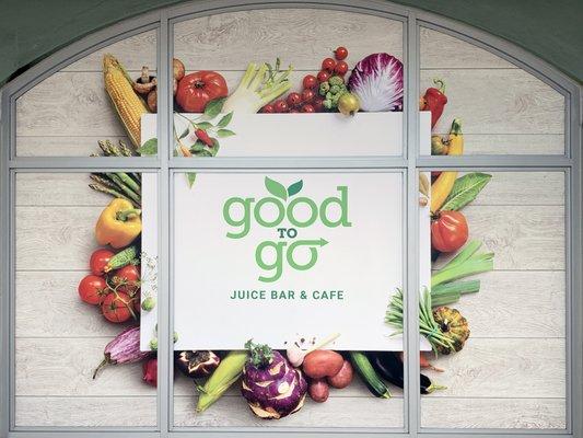 Enjoy the fresh coffee, juices and snacks from our Good to Go Juice Bar & Cafe