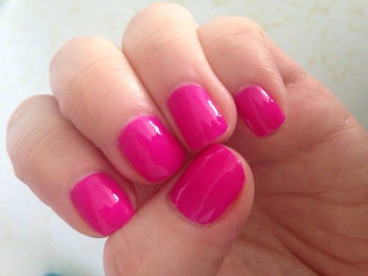 Another great mani from Thumbs Up! Gel nail!