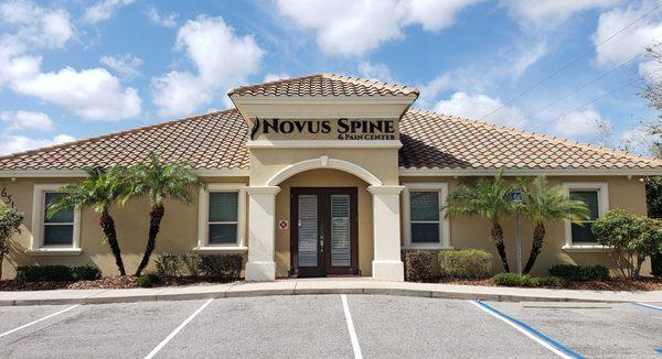 Novus Spine & Pain Center building