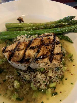 Grilled swordfish