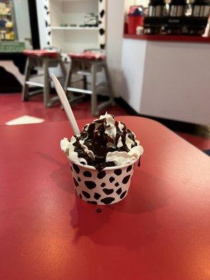 Hot Fudge "a La moo"