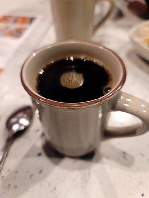 Black coffee