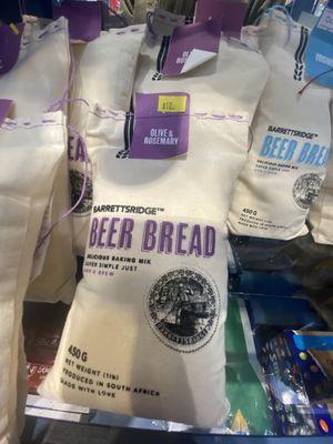 Our famous beer bread mixes from South Africa