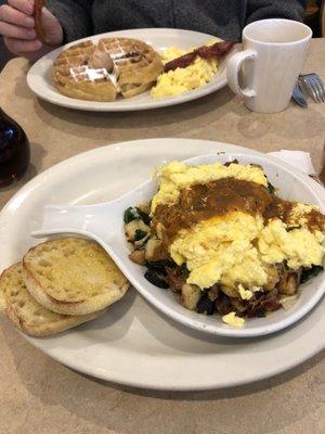 Winter hash breakfast