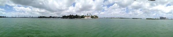 ...a 180 degree panoramic view of the island and bay! ~