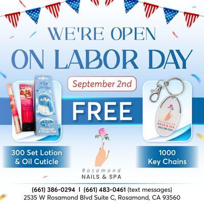 FREE 300-Set of Lotion & Cuticle Oil