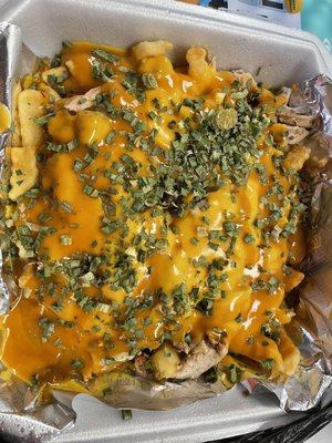 Loaded chicken Fries