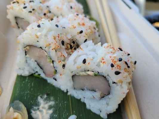 Spicy Hamachi roll