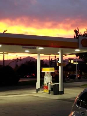 Sunrise at Shell.