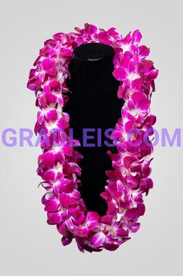 Double Bombay Orchid Lei $39.95