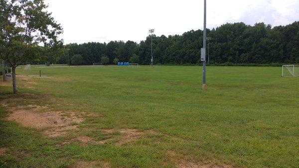 Soccer fields at McKee Road Park