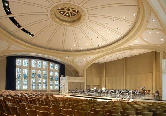 Helen Bader Concert Hall in the Zelazo Center