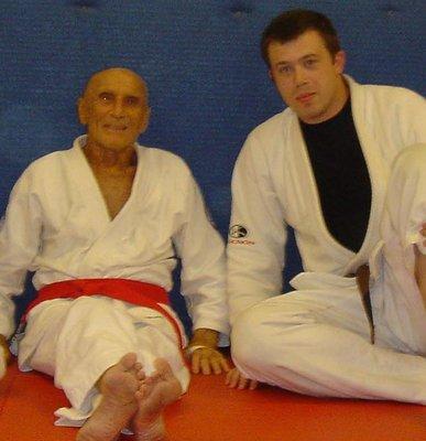 GM Helio Gracie and Mickey Swafford