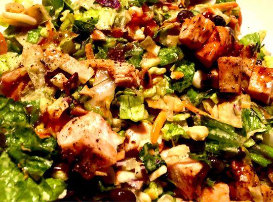 Chicken bbq salad