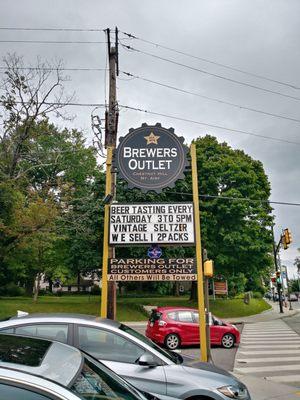 Beer tastings on Saturdays!