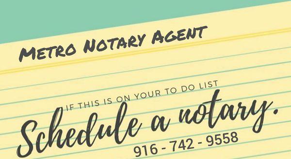 Metro Notary Agent