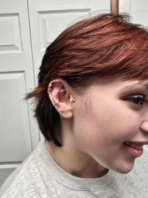 Ear piercing