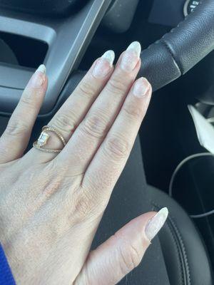 This is how my nails were left after $60