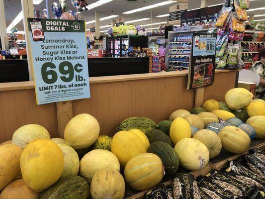 Digital Deals on melons.