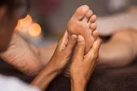 A foot massage can take from 30 min to an hour.