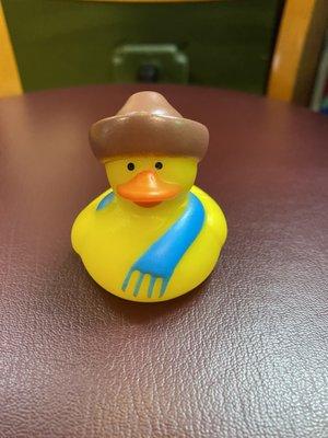 $1 grab machine - won a duck