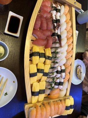 Assortment of nigiri