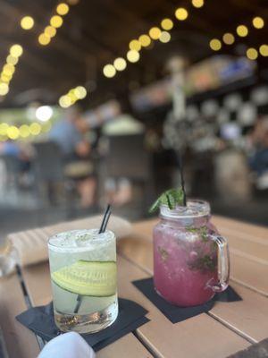 Blueberry Lavender Mojito