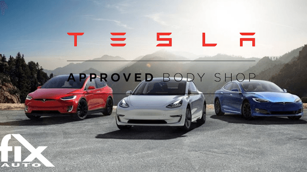 We are a Tesla Approved Body Shop