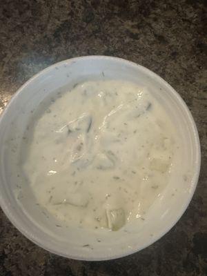 Cucumber sauce