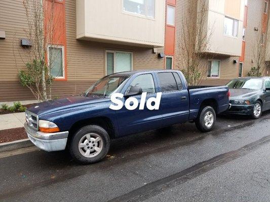 2001 Dodge Dakota 2wd Quad Cab