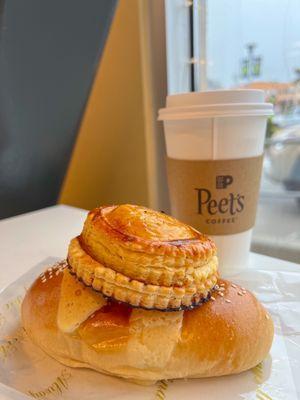 Cocktail Bun, Chicken Pot Pie & Peet's my go-to for years! Read my review on my Boy Band days ;P